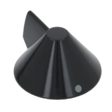 Non branding REX ZANUSSI FEKETE GOMB ø 38 mm beépíthető gépek kiegészítői