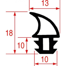 Non branding Tömítés sütő ajtóhoz 1500 mm beépíthető gépek kiegészítői