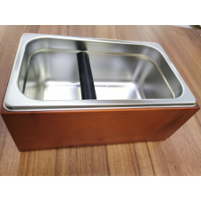 Non branding Zenithco beépíthető zacc kiütő doboz fa keretben kávéfőző kellék