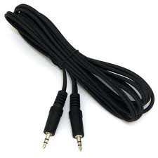 Noname 2 x 3,5 jack audio 2,5m Black kábel és adapter