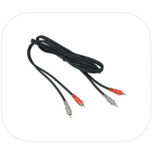 Noname 2RCA/2RCA audio kábel 2,5m kábel és adapter