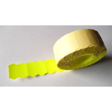 Noname Árazószalag 22x12 mm neon citromsárga etikett