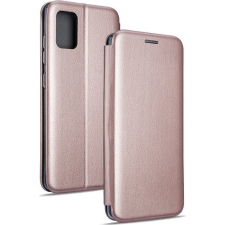 Noname Beline Tok Mágneses Könyvtok Samsung A20s A207 Rózsaarany Tok (FOR004902) tok és táska