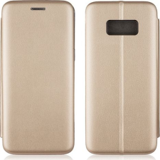 Noname Beline Tok Mágneses Könyvtok Samsung S20+ Arany Tok (5988) tok és táska