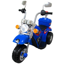 Noname Elektromos chopper gyerek motor - M8 - 6V - kék elektromos járgány