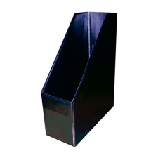 Noname Iratpapucs PVC A/4 10 cm gerinccel fekete irattartó