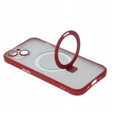 Noname Mag Ring Magsafe-Kompatibilis Tok iPhone 13 - Piros (GSM172041) tok és táska