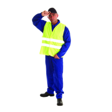 Noname Mellény láthatósági fényvisszaverős XL fluo sárga