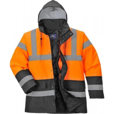 Noname Portwest S467 Vízálló Jól Láthatósági Kabát - L, Narancs/Fekete (KUR S467PL) munkaruha