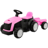 Noname Ramiz Elektromos Traktor pótkocsival - Rózsaszín (PA.TR1908T.ROZ)