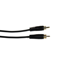 Noname RCA/RCA audio kábel 10m Black kábel és adapter