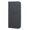 Noname Smart Magnetic Könyvtok Samsung Galaxy S25 Plus - Fekete (36337)