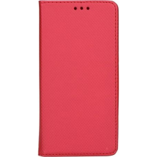 Noname Tok Smart Mágneses Könyvtok Samsung S21 Ultra Piros Tok (5903919063393) tok és táska