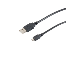 Noname USB A - microUSB cable 0,6m Black kábel és adapter