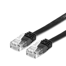 Noname VALUE - UTP CAT6 lapos kivitel, szürke 5 m kábel és adapter