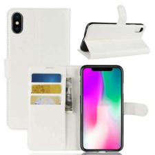 Nonbrand Apple iPhone Xr Flip Tok - Fehér tok és táska