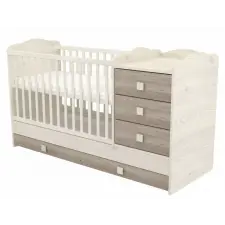 Nonbrand Babastar Lovely Kombinált Kiságy - 3 Fiókos kiságy, babaágy