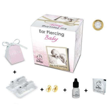Nonbrand BabyBox - Fülbevaló - crystal kővel - arany szín 2mm fülbevaló