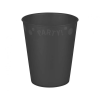 Nonbrand Black, Fekete micro prémium műanyag pohár 250 ml