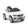 Nonbrand BMW X6M  fehér 12V Egyszemélyes Elektromos kisautó 2,4 GHz távirányító, Nyitható ajtók, Bőr hatású ülés, EVA kerekek, 2076