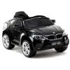 Nonbrand BMW X6M lakkozott fekete 12V Egyszemélyes Elektromos kisautó 2,4 GHz távirányító, Nyitható ajtók, Bőr hatású ülés, EVA kerekek, 3288