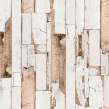 Nonbrand Dekor Tapéta - Kopott Fa - Öntapadós - 90cm x 15m tapéta, díszléc és más dekoráció