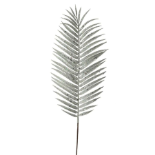 Nonbrand Fadísz, csillogó pálmalevél, mentazöld, 70 cm, 70 cm karácsonyfadísz