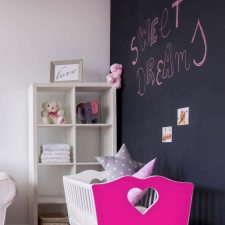 Nonbrand Fekete tábla öntapadós tapéta 67,5cmx15m tapéta, díszléc és más dekoráció