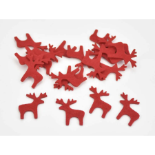 Nonbrand Filc - Szarvas piros 3cm 20db/csomag karácsonyi dekoráció