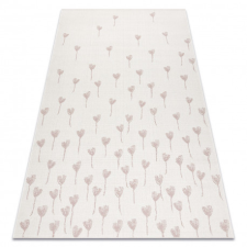 Nonbrand Fonott sizal flat szőnyeg 48779/526 krém rózsaszín 200x290 cm lakástextília