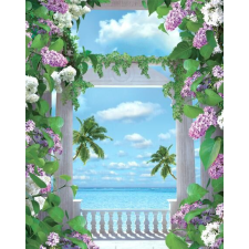 Nonbrand Fotótapéta Tenger kilátás tapéta, díszléc és más dekoráció