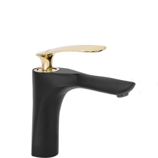 Nonbrand Fürdőszobai csaptelep Rea Orbit low Black Gold csaptelep