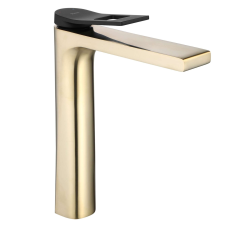 Nonbrand Fürdőszobai csaptelep REA Soul Gold mat black High csaptelep
