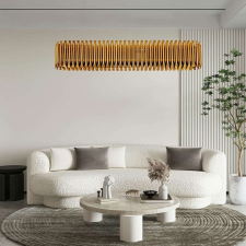 Nonbrand GALLIANO LONG függőlámpa sötét arany - alumínium, szénacél világítás