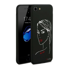 Nonbrand Graffiti iPhone 6s Szilikon Tok - Női Arckép No.207 tok és táska