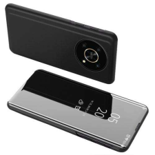 Nonbrand Huawei Honor Flip Tok - Áttetsző Tükör - Fekete tok és táska