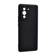 Nonbrand Huawei nova 10 Pro 4G, Szilikon mobiltok, Kameravédelem, Matt, Fekete tok és táska