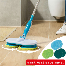 Nonbrand Hurricane Floating Mop akkumulátoros Felmosó - kék-fehér takarító és háztartási eszköz