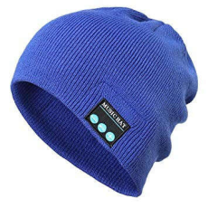 Nonbrand Kék bluetooth sapka