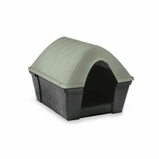 Nonbrand Kutyaház Műanyag Green Line 82x68x62cm szállítóbox, fekhely kutyáknak