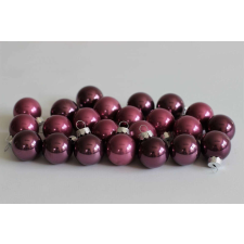 Nonbrand Lila üveg karácsonyi gömbök 5cm 12db karácsonyfadísz