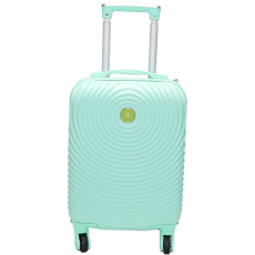 Nonbrand Love menta zöld keményfalú bőrönd 41cmx30cmx20cm-kis méretű kabin bőrönd