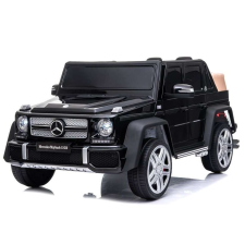 Nonbrand Mercedes Maybach G 650 12V Elektromos kisautó lakozott fekete 6438 elektromos járgány