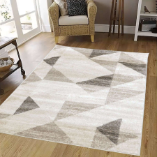 Nonbrand Milano Geometrikus Szőnyeg - Krém-bézs - 200x290 cm lakástextília