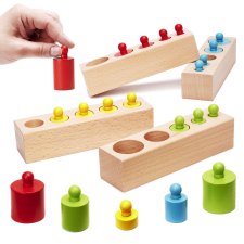 Nonbrand Montessori fahengeres súlyok színes kreatív és készségfejlesztő