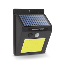 Nonbrand Mozgásérzékelős szolár reflektor - fali - COB LED - 55288B kültéri világítás
