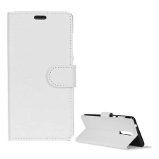 Nonbrand Nokia 5.1, Wallet notesz mobiltok, Fehér tok és táska