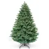 Nonbrand Prémium eperfa műfa lámpákkal, 3D tűkkel, 243 cm, PE, 900 LED, zöld