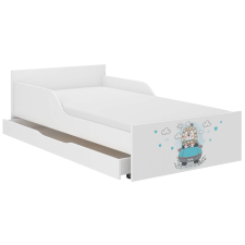 Nonbrand PUFI gyerekágy 160x80 matraccal és ágyneműtartóval - oroszlán ágy és ágykellék