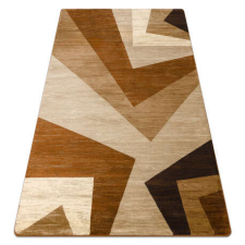 Nonbrand Royal Geometriai Szőnyeg - Bézs/Barna - 200x290 cm lakástextília